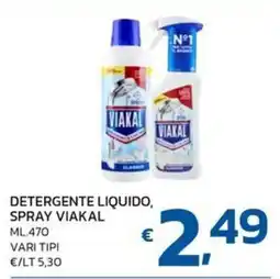 Ok Market Detergente liquido spray Viakal offerta