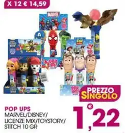 Rosa Cash Pop Ups Marvel/Disney/Licenze Mix/Toy Story/Stitch offerta