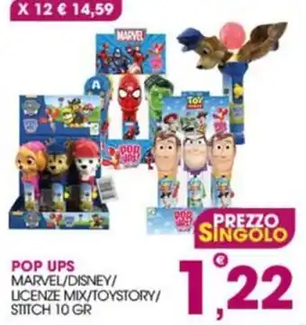 Pop Ups Marvel/Disney/Licenze Mix/Toy Story/Stitch