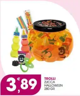 Rosa Cash Trolli zucca halloween offerta