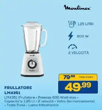 Moulinex frullatore
