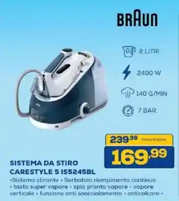 Euronics Bruno Braun Sistema da stiro Carestyle 5 IS5245BL offerta