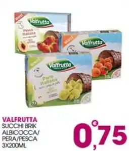 Rosa Cash Valfrutta succhi brik albicocca/pera offerta