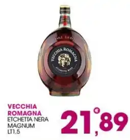 Rosa Cash Vecchia Romagna etichetta nera offerta