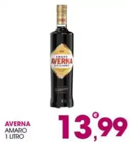 Rosa Cash Averna amaro offerta