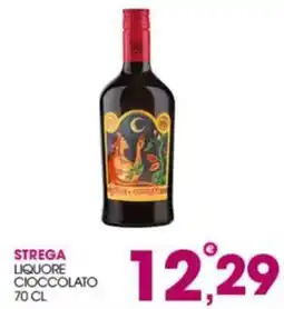 Rosa Cash Strega liquore cioccolato offerta
