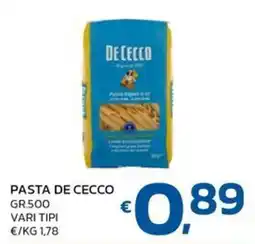 Ok Market Pasta De Cecco offerta
