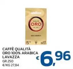 Ok Market Caffè Qualità Oro 100% Arabica Lavazza offerta
