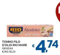 Ok Market Tonno filo d'olio rio mare offerta