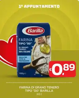 Ok Market Farina di grano tenero tipo "00" Barilla offerta
