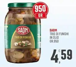 Marketpiù Saom tris di funghi offerta