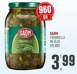Marketpiù Saom friarielli in olio offerta