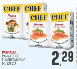 Marketpiù Panna Chef Funghi/Salmone offerta
