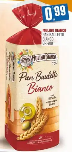Marketpiù Mulino Bianco Pan Bauletto Bianco offerta