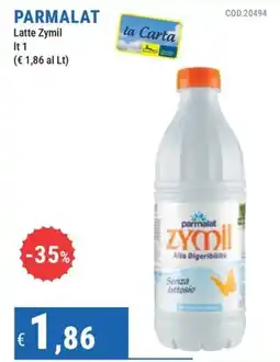 DiMeglio Parmalat Latte Zymil offerta
