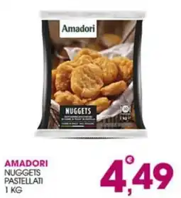 Rosa Cash Amadori nuggets pastellati offerta