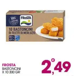 Rosa Cash Frosta bastoncini di filetti di merluzzo offerta