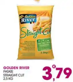 Rosa Cash Golden River patate straight cut offerta