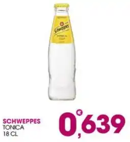Rosa Cash Schweppes Tonica offerta