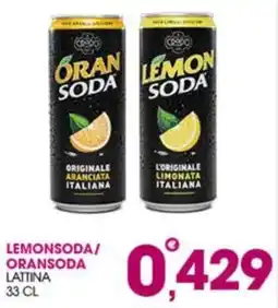 Rosa Cash Lemonsoda/Oransoda offerta