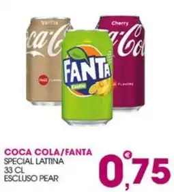 Rosa Cash Coca Cola/Fanta special lattina offerta