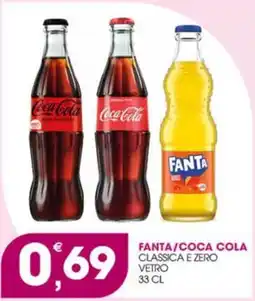 Rosa Cash Fanta/Coca Cola Classica e Zero offerta