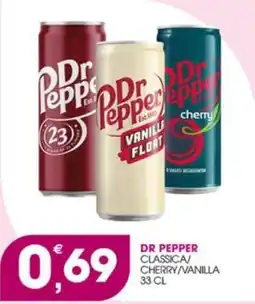 Rosa Cash Dr Pepper Classica/Cherry/Vanilla offerta