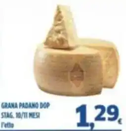 Orizzonte Supermercati Grana Padano DOP offerta