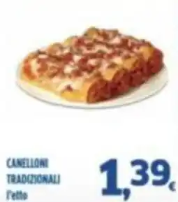 Orizzonte Supermercati Canelloni tradizionali offerta