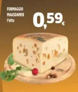 Orizzonte Supermercati Formaggio Maasdammer offerta