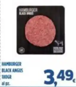 Orizzonte Supermercati Hamburger Black Angus offerta