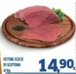 Orizzonte Supermercati Fettine scelte di scottona offerta