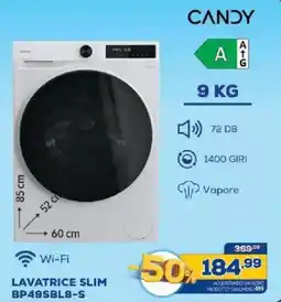 Euronics Bruno Candy lavatrice slim offerta
