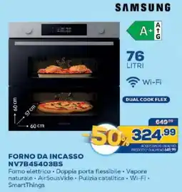 Euronics Bruno Samsung forno da incasso offerta