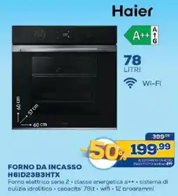 Euronics Bruno Forno elettrico Haier offerta