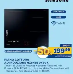 Euronics Bruno Samsung piano cottura ad induzione offerta