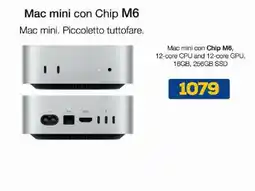 Euronics Bruno Mac mini con Chip M6 offerta