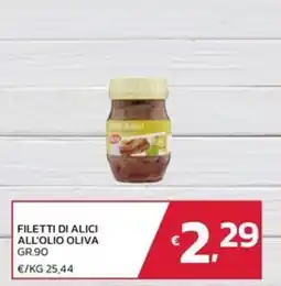 Ok Market Filetti di alici all'olio oliva offerta