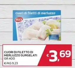 Ok Market Cuori di filetto di merluzzo Selex offerta