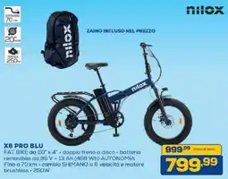 Euronics Bruno X8 PRO BLU offerta