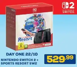 Euronics Bruno Nintendo Switch 2 + Sports Resort SW2 offerta