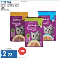 DiMeglio Whiskas Pranzetti offerta