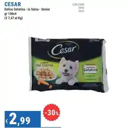 DiMeglio Cesar Delice Gelatina - in Salsa - Senior offerta