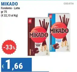 DiMeglio Mikado Fondente - Latte offerta