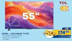 Euronics Bruno TCL 55P6L - LED SMART TV 55" offerta