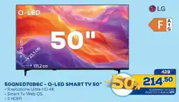 Euronics Bruno LG Q-LED SMART TV 50" offerta
