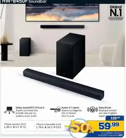 Euronics Bruno Samsung HW-B450F Soundbar offerta
