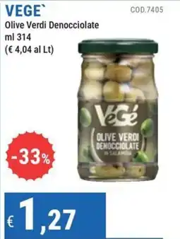 DiMeglio Vege Olive Verdi Denocciolate offerta