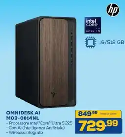 Euronics Bruno HP OMNIDESK AI M03-0014NL offerta