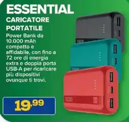 Euronics Bruno Essential caricatore portatile offerta